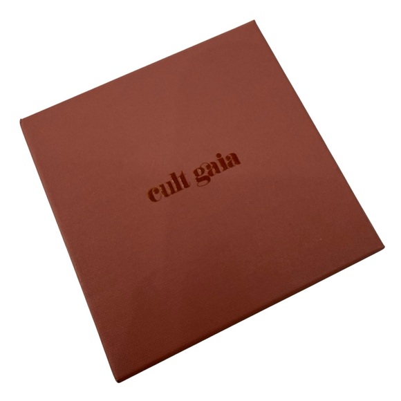 Cult Gaia Cleia Pearl Wrap Drop Earrings Gold Baroque Asymmetrical Long NWT - Picture 8 of 11